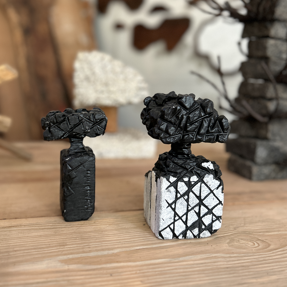 Sculpture from the "Tree and Soil" collection