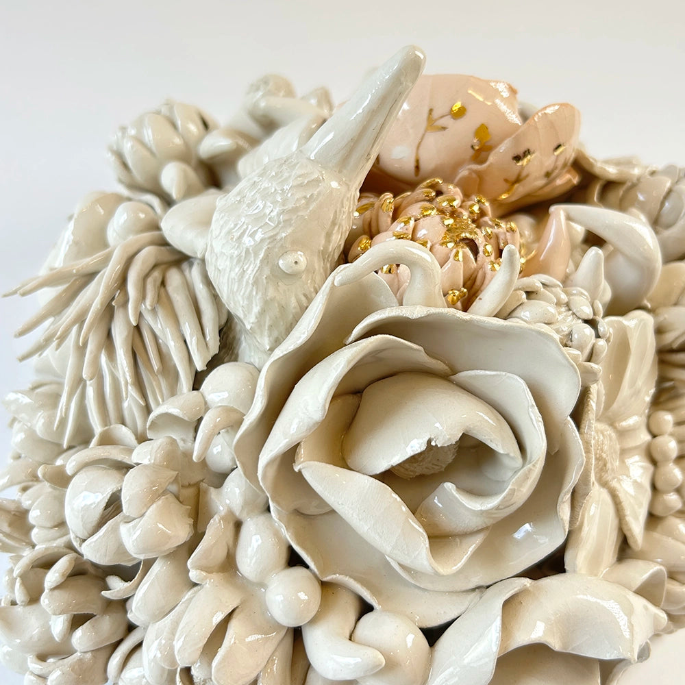 Refúgio da Simbiose | Escultura Cerâmica de Parede/Mesa | E&A