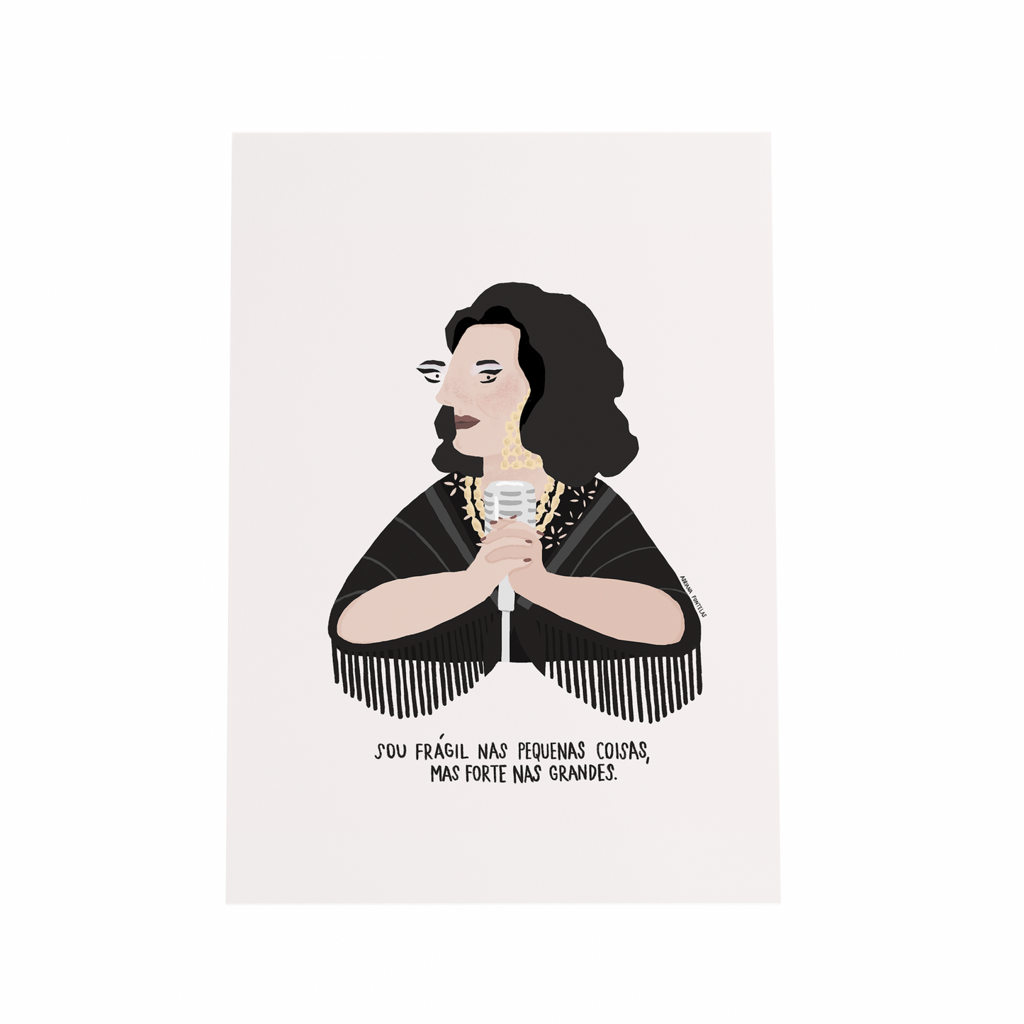 ILUSTRAÇÃO "AMÁLIA RODRIGUES"