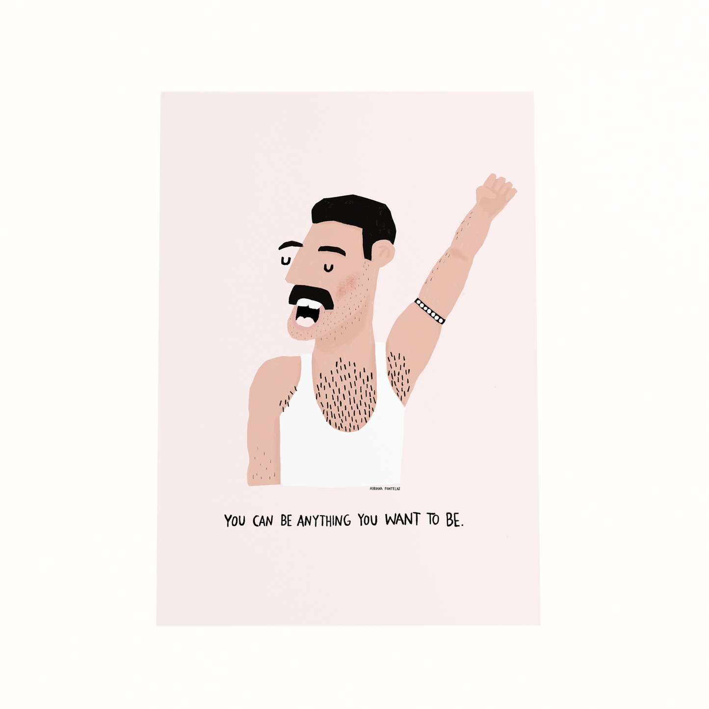ILUSTRAÇÃO "FREDDIE MERCURY"