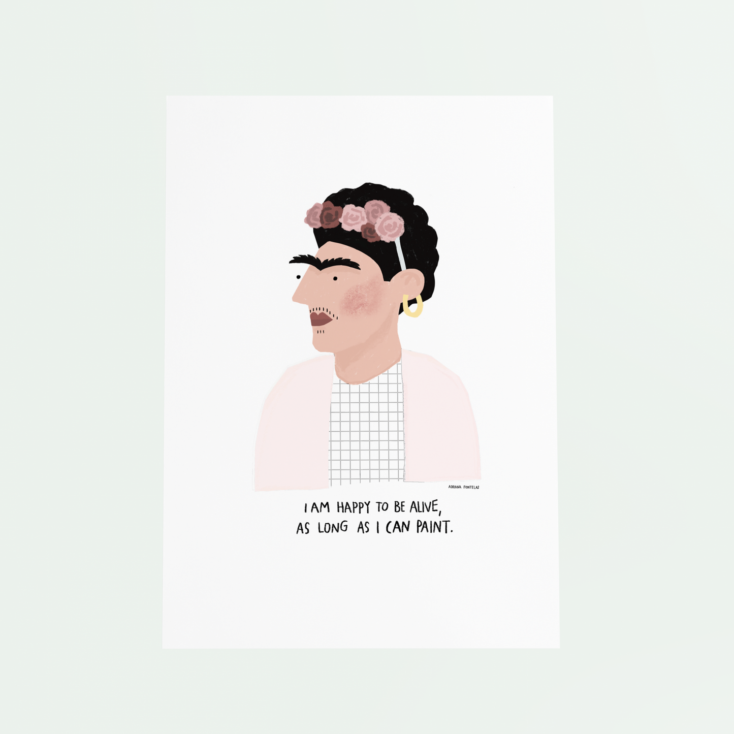 ILUSTRAÇÃO "FRIDA KAHLO"