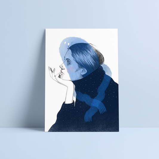 Digital illustration "My little monster" - Bárbara Amaral