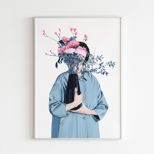 Digital illustration "Poem" - Bárbara Amaral