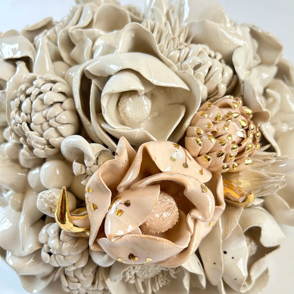 Legado de Luz | Escultura Cerâmica de Parede/Mesa | E&A