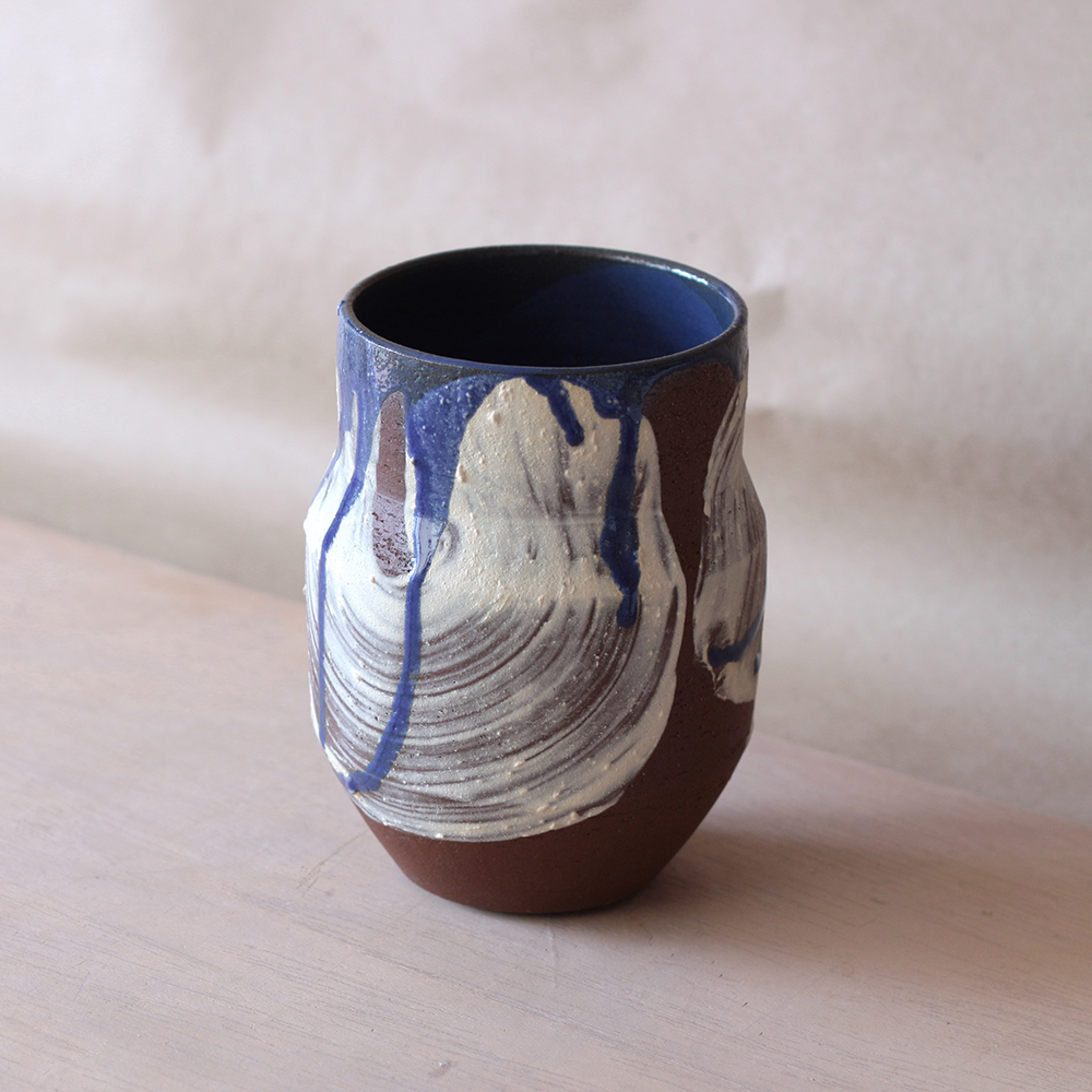 Vaso Hakeme Azul [médio]