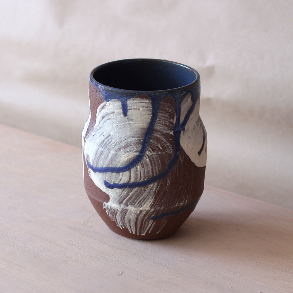 Vaso Hakeme Azul [médio]