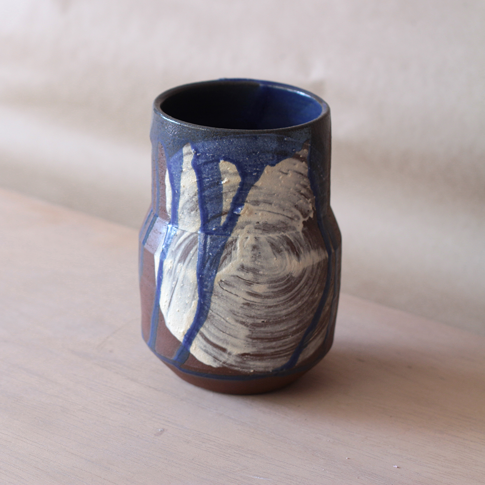 Vaso Hakeme Azul [médio]