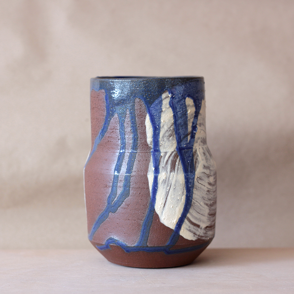 Vaso Hakeme Azul [médio]