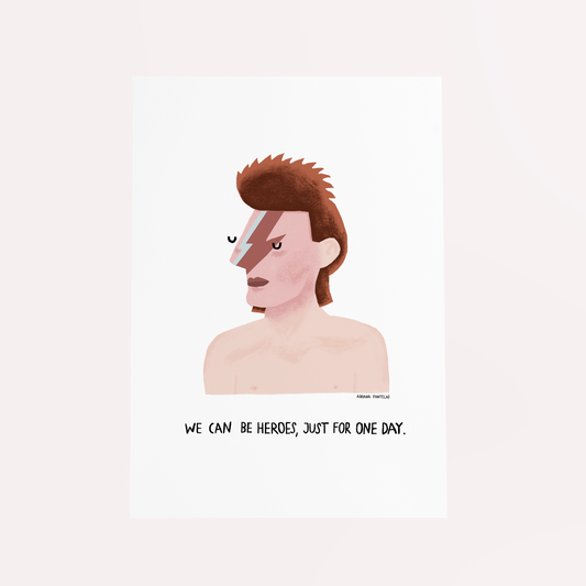 ILLUSTRATION "DAVID BOWIE"