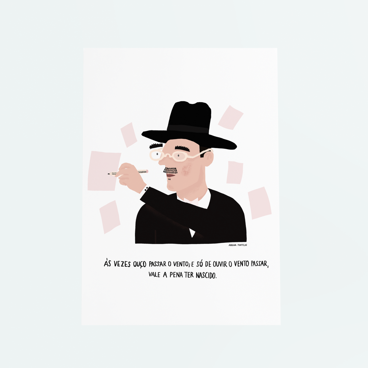 ILUSTRAÇÃO "FERNANDO PESSOA"