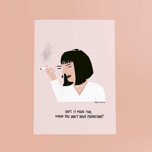 ILUSTRAÇÃO "MIA WALLACE"