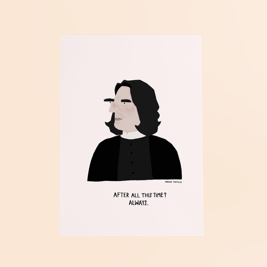 ILUSTRAÇÃO "SEVERUS SNAPE"